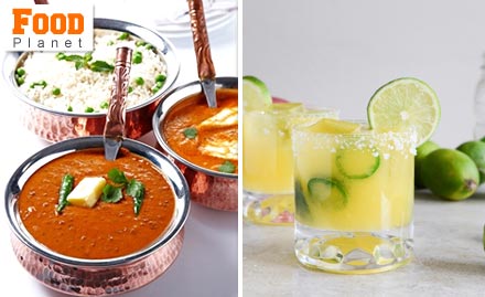 Food Planet Rangirkheri - Lick Your Fingers and Swig Drinks, 15% off on food and beverages