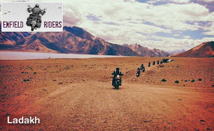 Enfield Riders  - Raid the Roads of Ladakh with 350cc Power! Enjoy 8D/7N Road Expedition Trip at Rs. 30999