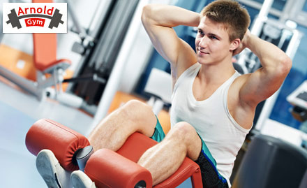 Arnold Gym Kareli - Stay Fit! Rs. 10 for 5 Gym Sessions