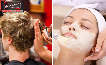 S Kumars Hair Salon Satellite - Revamp Yourself! Get 60% off on Beauty Services at Rs. 49 