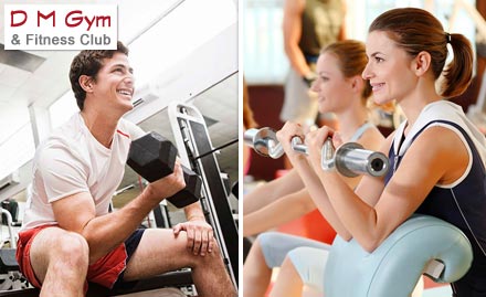 D M Gym & Fitness Club Vallabh Vidyanagar - Tone Your Core! Get 7 Gym Sessions at Rs. 10