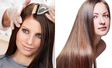 Salon Oriel Domlur - Plain Out The Frizzle, get Hair Smoothing at Rs. 2299