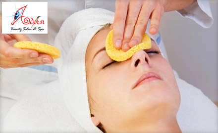 Adorn Beauty Salon And Spa Jayanagar - Rs. 249 for Face Cleanup, Waxing and Threading 