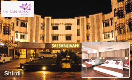 Sai Sanjivani District Ahmednagar, Shirdi - Explore The Holistic Town! 30% off on Room Tariff 