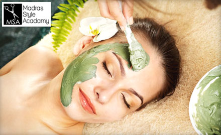 Madras Style Academy Mandaveli - Glowing Buzz! Get 50% off on Facial at Rs 10