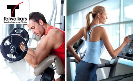 Talwalkars Gym Ambawadi - Stay Fit and Healthy with 6 Gym Sessions at Rs. 29