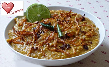 Love Carriers Uppal - Rs. 560 for 1 Plate Haleem and 500 gms Dates  