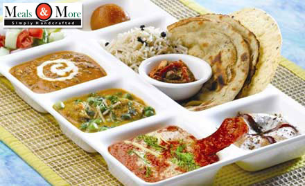 Meals and More Sector 8 - Enjoy 2 Non Vegetarian Thali with 2 Iced Tea At Rs 279 