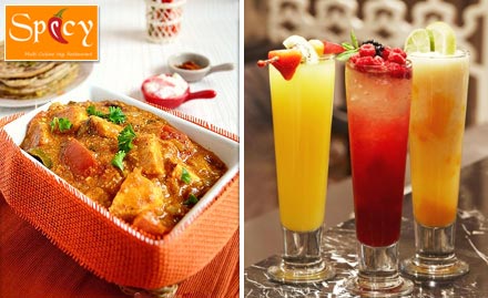Spicy Malviya Nagar - Dine on Spicy Delicacies! 25% off on Food & Beverage at Rs. 49