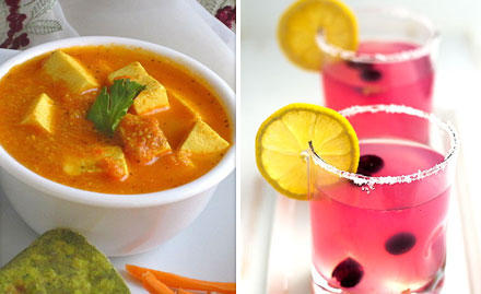 Chasers Pub & Restaurant RNT Marg - Liquid Appetizers For The Taking! 15% off on Food & Liquor at Rs 10