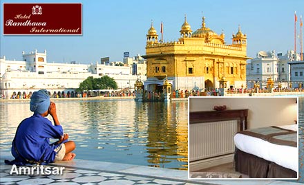 Hotel Randhawa International J & K Road, Amritsar - Amritsar Travel! 30% off on room tariff in Amritsar at Rs. 29