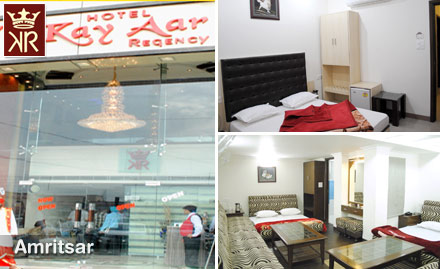 Hotel Kay Aar Regency City Centre, Amritsar - Journeying Amritsar! 35% off on Room Tariff in Amritsar at Rs. 29