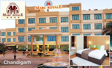 Hotel Marc Royale Zirakpur - Rs. 19 to get 25% off on Room Tarrif in Zirakpur, Chandigarh