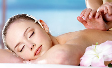 Mekala's Ladies Beauty Salon & Spa  - Full Body Massage at Your Doorstep For Rs. 609 