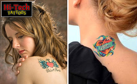 Hi- Tech Tattoos Anna Nagar - 2 Inch Tattoo at Rs. 299! Show Your Crazy Side 
