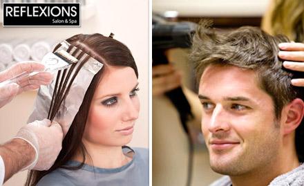 Reflexions Salon And Spa deals in Parle Point, Surat, reviews, best offers,  Coupons for Reflexions Salon And Spa, Parle Point | mydala