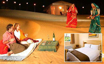 Pushvilaas Villas Resort Pushkar, Ajmer - Stay at Pushkar! Get 25% Off on Room Tariff at Rs. 99