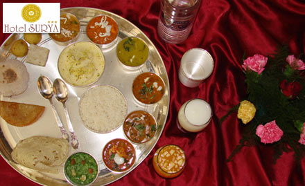 Myra - Hotel Surya Sayajiganj - Revisiting Tradition with 25% off on Gujarati Thali at Rs. 10
