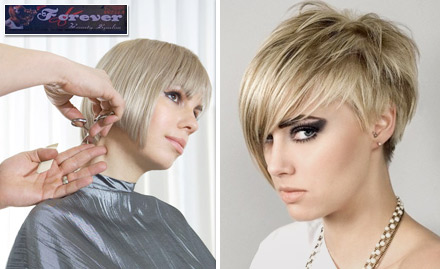 New Forever Beauty Spalone Vastrapur - A New Do with Advanced Hair Cut at Rs. 29