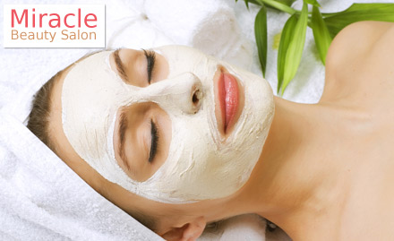 Miracle Beauty Salon Navi Mumbai - Enjoy Premium Salon Services! Get Facial, Bleach, Waxing & more at Rs. 568