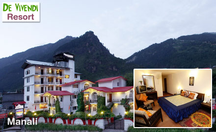 De Vivendi Resorts Prini, Manali - Picturesque Beauty! 2D/1N Stay in Manali at Rs. 2799