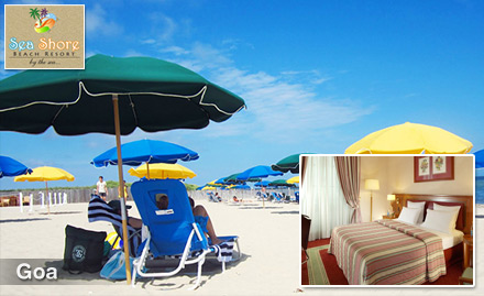 Sea Shore Beach Resort Calangute, Goa - 30% off on Stay at Rs.99. Travel like a Goan!