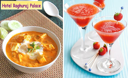 Hotel Raghuraj Palace Shastri Nagar, Jaipur - Rs. 19 for 15% off on Food & Beverages to Tame Hunger & Thirst