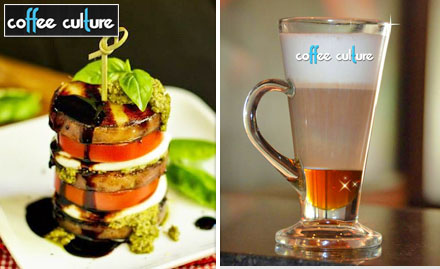 Coffee Culture - The Ristorante Lounge Sadar Bazar - Buy 1 Get 1 Offer on Food & Selected Beverages. 