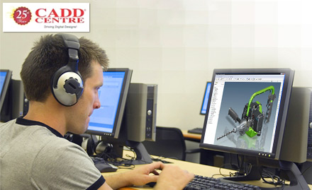 CADD Centre Sapna Sangeeta Road - Rs. 29 for 3 Sessions of Pro Engineering Course. 