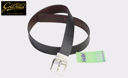 Gold Filled Lether Works Fort - Leather Passion! Get 5% off on Leather Belts