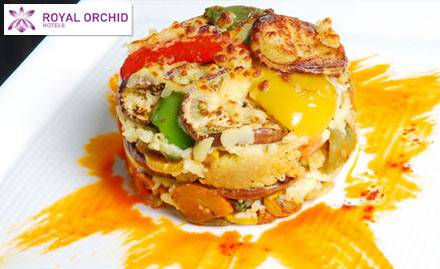 Tiger Trail - Hotel Royal Orchid Tonk Phatak - Rs. 19 for 30% off on A La Carte! Royal Dining Spree
