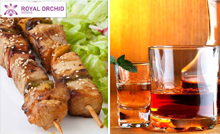 Salsa - Hotel Royal Orchid Tonk Phatak - Rs. 19 for 20% off on Food & Beverages! The Ultimate Stress Buster