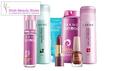 Shah Beauty Stores Panjagutta - Upto 40% off on Cosmetic Products. Shop for a Makeover!