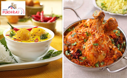 Hotel Pukhraj Brown Road, Ludhiana - Dine Insatiably with 20% off on Food!