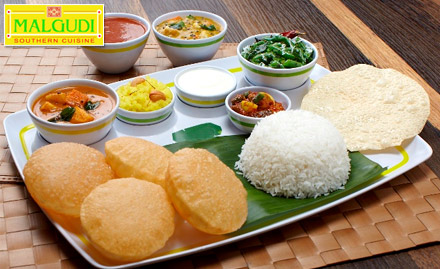 Malgudi – Savera Hotel Mylapore - Rs 549 for Perfect Navratra Thali with all Authentic Ingredients