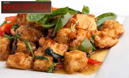 Kings Retreat Restaurant Nihal Bagh - Dine King Size with 30% off on Food!