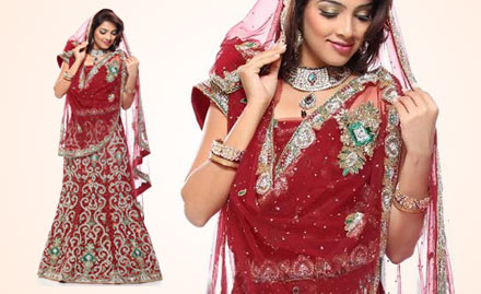 Kudos Vaishali Nagar - 35% off on Designer Wedding Dresses. Making it a Memorable Day!