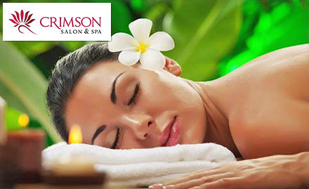 Crimson- Beauty Salon MG Road - 40% off on Spa Therapies. Wellness Inside Out!