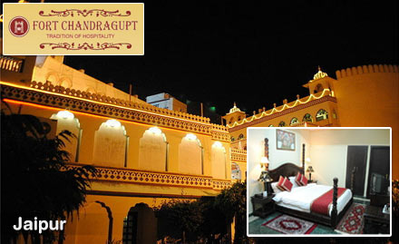 Fort Chandragupt Sindhi Camp - 40% off on stay in Jaipur. Explore the Finest Luxury!