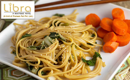 High Time Bar - Hotel Libra Sikar Road - 20% off on a la carte. Swallow the Marvellous Delicacies!