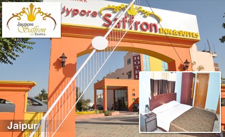 Hotel Jypore Saffron Inn & Suits Udaipur  - 40% off on stay in Jaipur. Witness the Land that Speaks the Past!