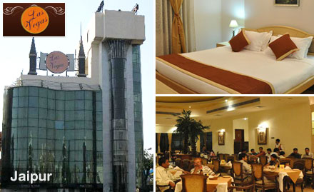 Las Vegas Hotel Sahkar Marg - Rs 99 to get 40% off on stay. Joyous Jaipur!