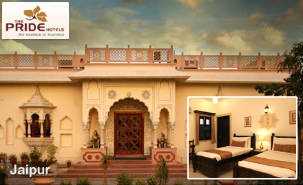 Pride Amber Vilas Tonk Road - 30% off on stay in Jaipur. Explore the Land of Sheer Size & Diversity!