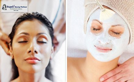 Rupali Beauty Parlour Medavakkam - Rs 349 for Facial, Bleach, Hot Oil Massage, Hair Cut & Threading! Get Rejuvenated!