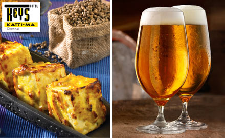 Unlock Bar Thiruvanmiyur - Get upto 50% off on beer & snacks. Hit the Jack to win the Jackpot!