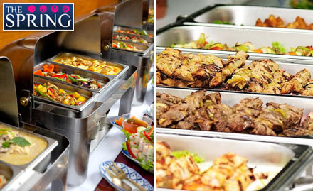 The Movies The Spring Hotel Nungambakkam - Rs 418 for  Lunch Buffet. Appetizing and Spicy Delights!