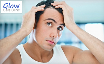 Glow Care Clinic G.T Road - 50% off on Hair Re-growth Treatments 10 Sitting. Say Goodbye to Baldness!