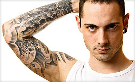 Dhruv Inq Budh Vihar Phase 2 - Rs 349 for 10 Inch Permanent Tattoo. Flaunt It!