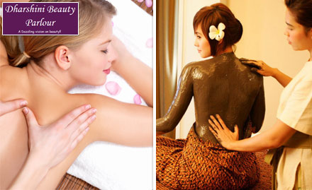 Dharshini Beauty Parlour Gandhipuram - 50% off on Body Massage & Body Polishing. Beauty & Wellness as Assets!