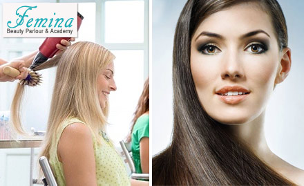 Femina Beauty Parlour & Academy Ghatkopar West - Get Matrix Hair Rebonding at just Rs 2299. Dazzle with Grace!